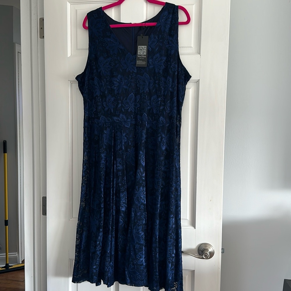 NWT Blue Cocktail dress 👗 Size XXXL